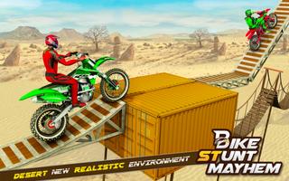 Superhero Bike Stunt Bike Game Screenshot 2