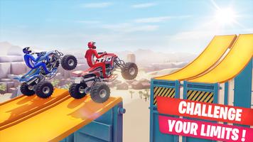 Crazy ATV Stunt: Racing Games Cartaz