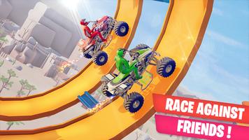 Crazy ATV Stunt: Racing Games ảnh chụp màn hình 1