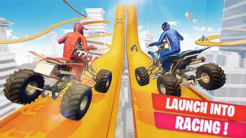 Crazy ATV Stunt: Racing Games ảnh chụp màn hình 3