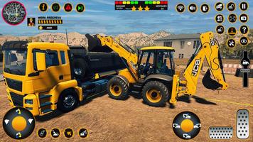 Sand Excavator JCB Games Affiche