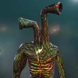 SCP Pipe Head Horror-Spiele Zeichen