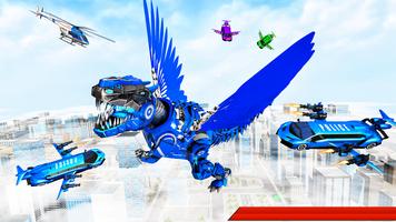 Police Limo Dino Robot Game Ekran Görüntüsü 3