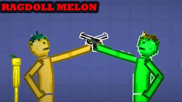 Melon Ragdoll Playground Mods Plakat