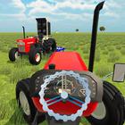 Indian Tractor Farming 3D Game icône