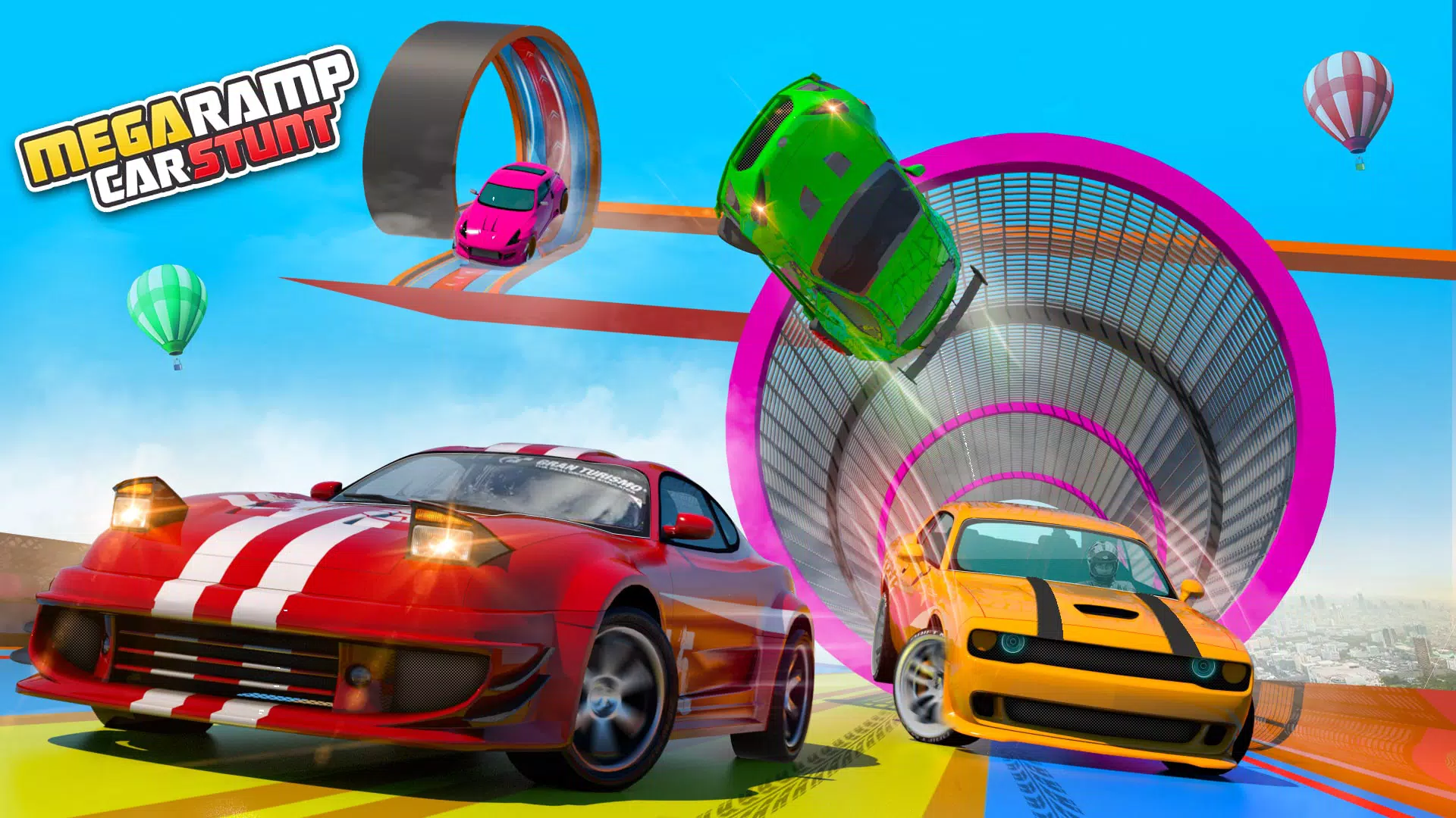 Ramp Drive Car Games: 3D Stunt