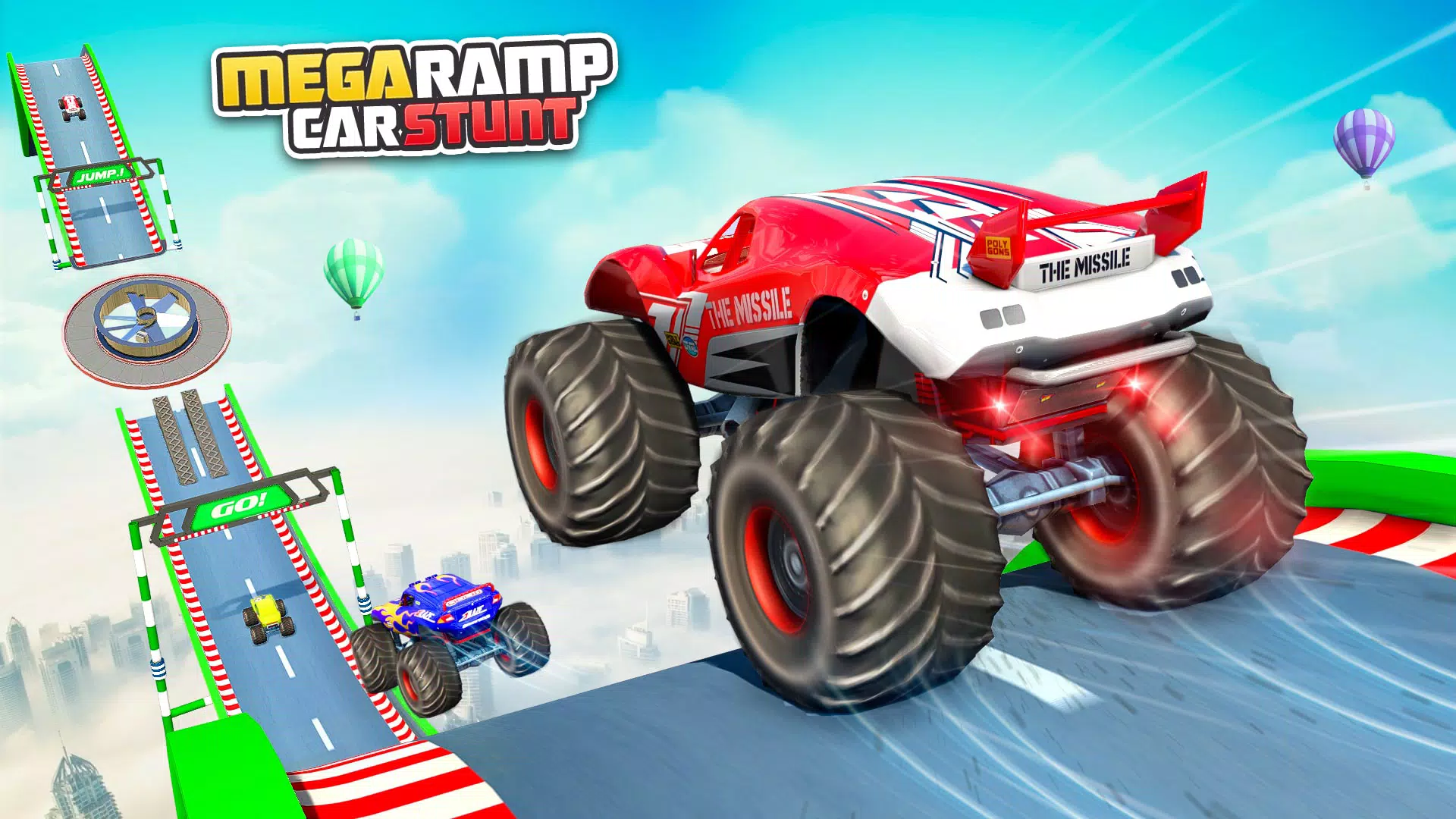 Ramp Drive Car Games: 3D Stunt