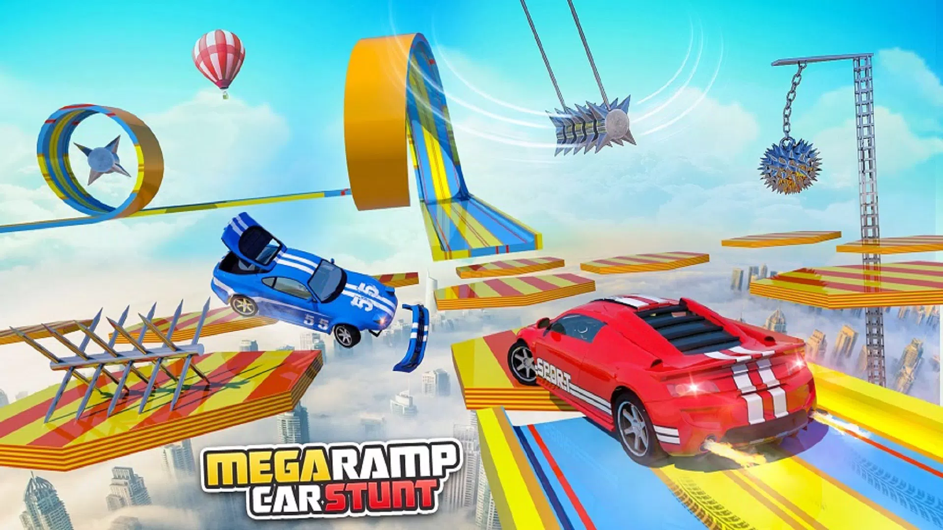 Ramp Drive Car Games: 3D Stunt