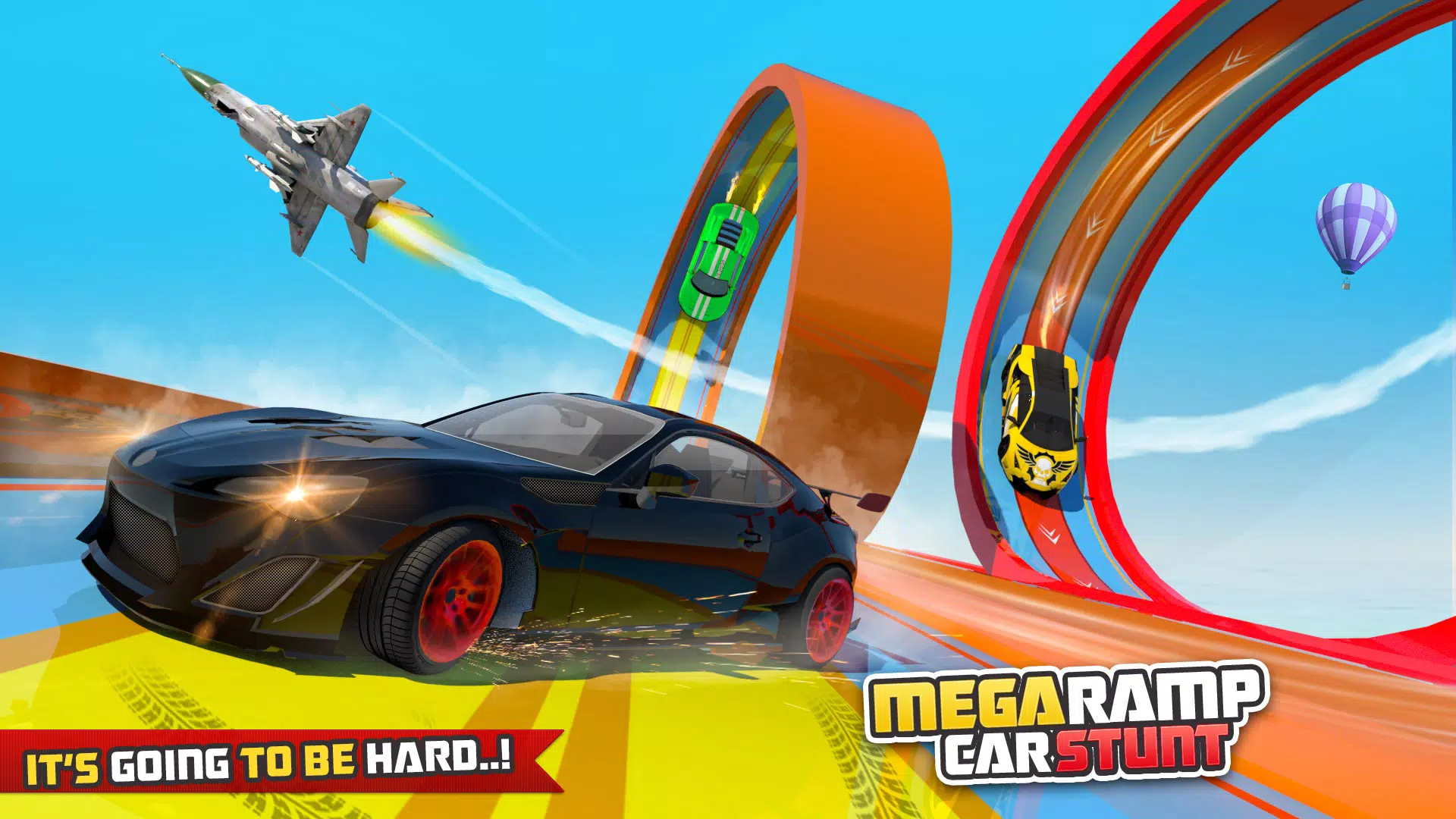Ramp Drive Car Games: 3D Stunt