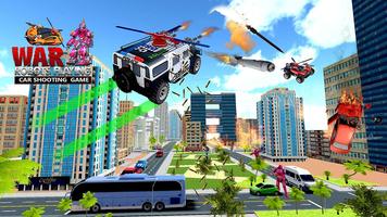 Grand Robot Flying Car 3D Tran स्क्रीनशॉट 2