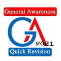 General Awareness 2021 Quick R