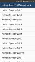 Direct Indirect speech Exercises Affiche