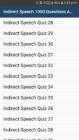 Direct Indirect speech Exercises capture d'écran 1