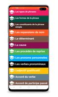 French grammar poster