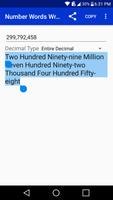 Number Words Writer Lite capture d'écran 2