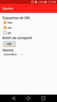 URL Intent Prompter Lite captura de pantalla 1