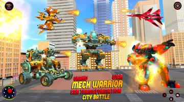 Grand Robot Mech Car Transform Warrior - Robot War पोस्टर
