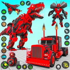 Dino Robot Car Transform 3D XAPK download