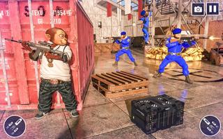 Grand Monkey Shooting Rope Hero تصوير الشاشة 1