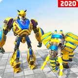 Elephant transformation Robot Shooting game 2020 icon