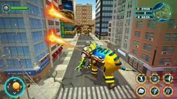 Elephant transformation Robot Shooting game 2020 screenshot 3