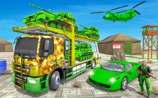 Grand Army Vehicles Transport Truck الملصق