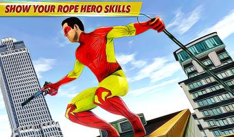 Grand City Rope Hero - Real Ma Poster