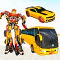Grand Bus Robot Car Transform : Robot Shooting Game