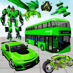 Скачать Bus Robot Car Transform Game APK