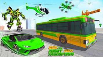 Bus Robot Car Transform Game screenshot 3