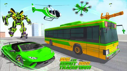 Bus Robot Car Transform Game APK download