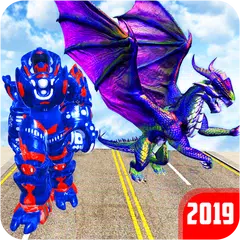 Grand US Dragon Robot Battle 3D APK Herunterladen