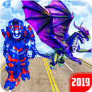 Grand US Dragon Robot Battle 3D APK