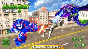 Grand US Dragon Robot Battle 3D اسکرین شاٹ 3