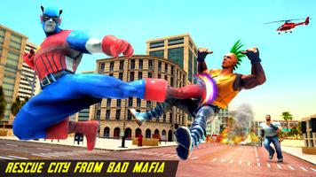 Grand Flying Robot Hero Rescue screenshot 2