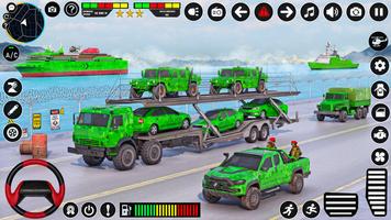 Army Vehicle Transporter Truck تصوير الشاشة 1