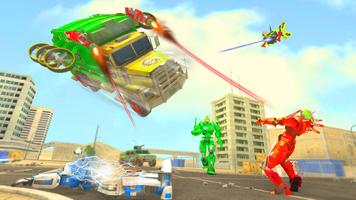 Garbage Robot Truck War Game capture d'écran 3