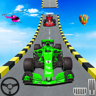 Ramp Formula Car Racing Games icône