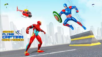 Grand Captain Superhero Rescue الملصق