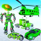 Multi robot Cargo Helicopter ไอคอน