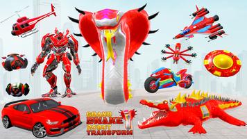 Snake Robot Car Game poster