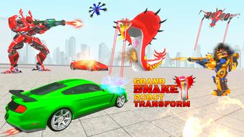 Snake Robot Car Game capture d'écran 2