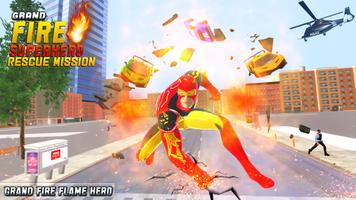 Fire Superhero: Ice Hero Games capture d'écran 3