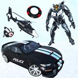 Multi Police Robot Transform simgesi