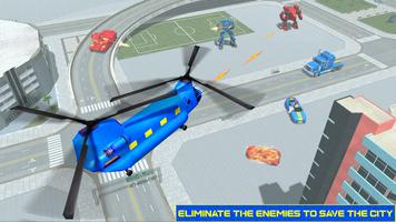 Police Cargo Plane Robot Fight स्क्रीनशॉट 3