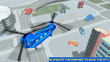 Police Cargo Plane Robot Fight تصوير الشاشة 3