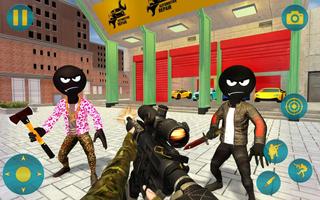 Grand Gangster Stickman Simulator ภาพหน้าจอ 2