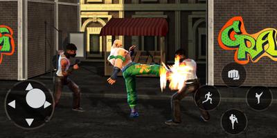 Combat de rue 3D du Grand Kungfu en 2020 capture d'écran 1