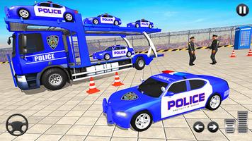 Grand Police Cargo Vehicles Transport Truck 스크린샷 1