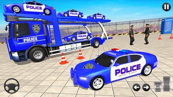 Grand Police Cargo Vehicles Transport Truck स्क्रीनशॉट 1